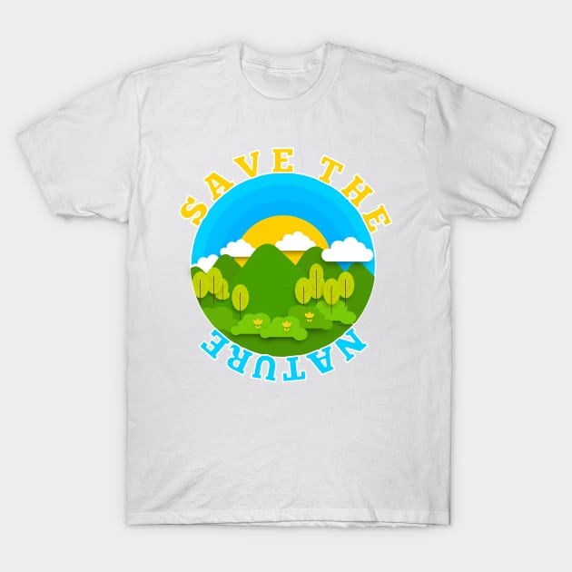 Save The Nature T-Shirt by MultiiDesign